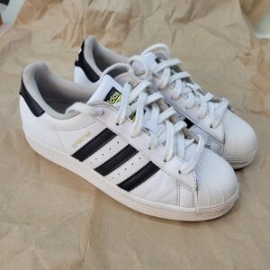 Adidas Superstar J FU7712 White Size 5 Sneakers